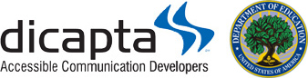 Dicapta Accesible Communication Developers & Department of Education, United States of America.